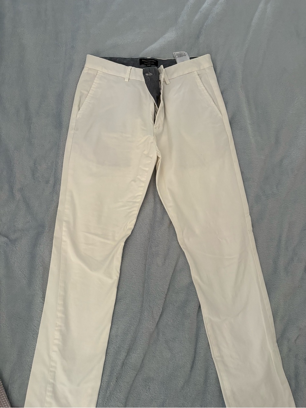 Men's Classic white Chino Pants - Tailored Fit